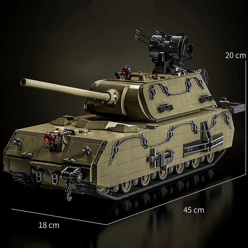 Panzer VIII Maus Tank Military | 3339pcs - Power Brickz