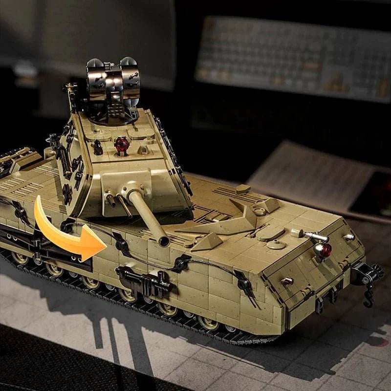 Panzer VIII Maus Tank Military | 3339pcs - Power Brickz