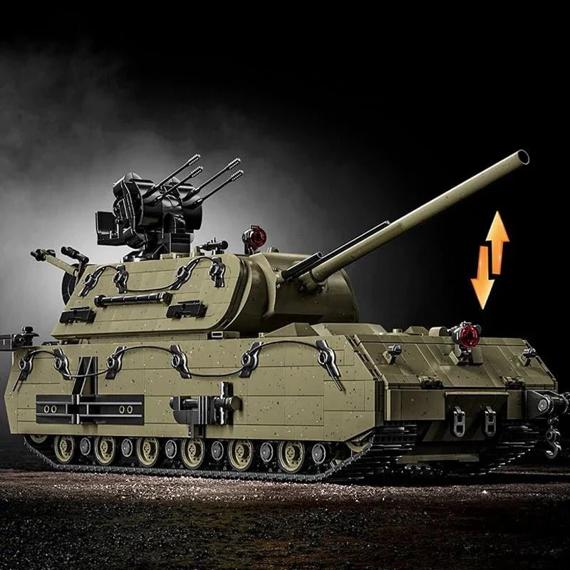 Panzer VIII Maus Tank Military | 3339pcs - Power Brickz
