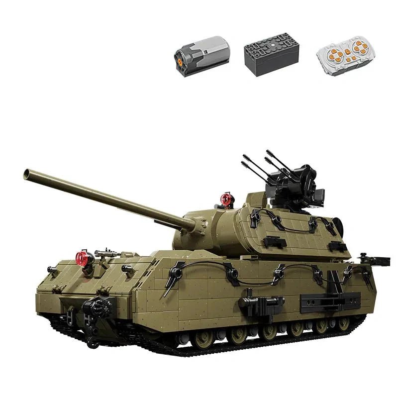 Panzer VIII Maus Tank Military | 3339pcs - Power Brickz