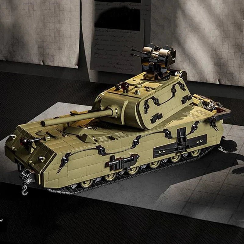 Panzer VIII Maus Tank Military | 3339pcs - Power Brickz