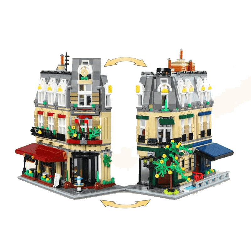 Parisian Street Architecture - Building Set | Power Brickz
