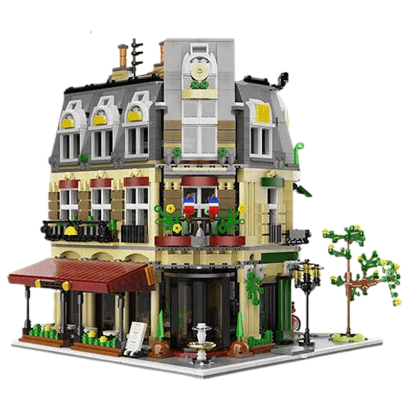 Parisian Street Architecture - Building Set | Power Brickz