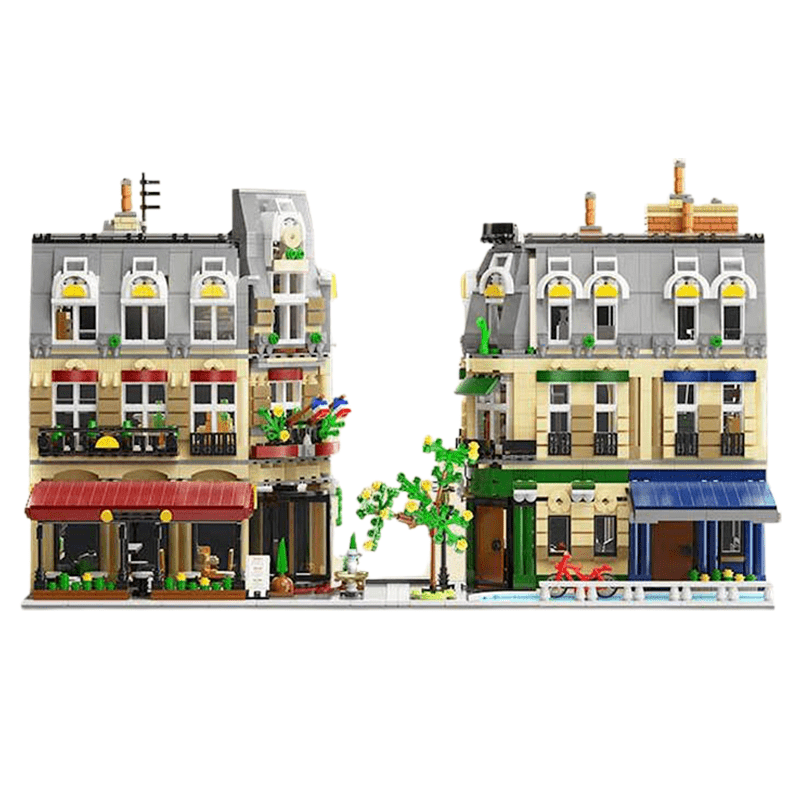 Parisian Street Architecture - Building Set | Power Brickz