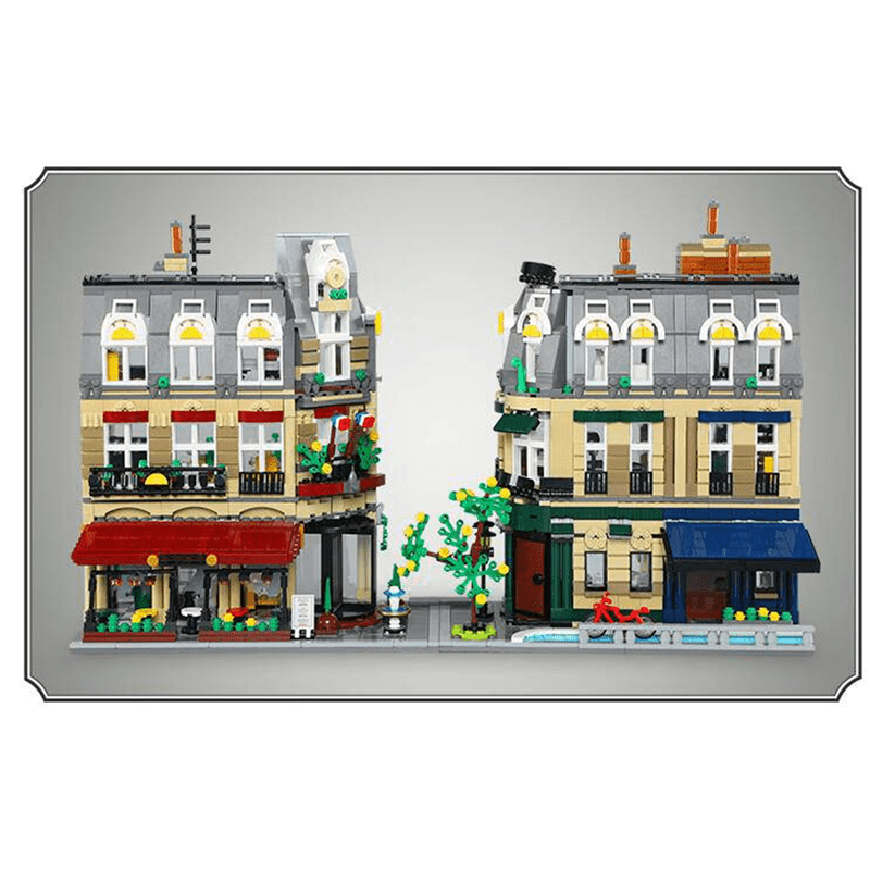 Parisian Street Architecture - Building Set | Power Brickz