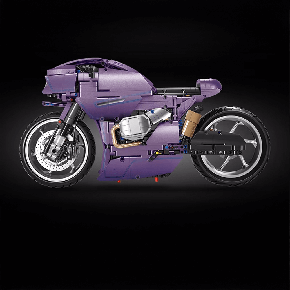 Futuristic Hyperbike - Building Blocks Set | Power Brickz