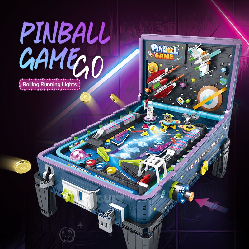 Pingball Game Go - Building Set | Power Brickz