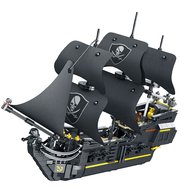 Pirate Ship - Building Set | Power Brickz