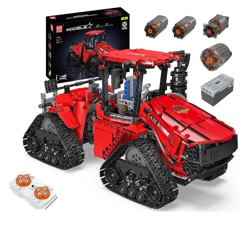 Pneumatic Crawler Tractor | 1698pcs - Power Brickz