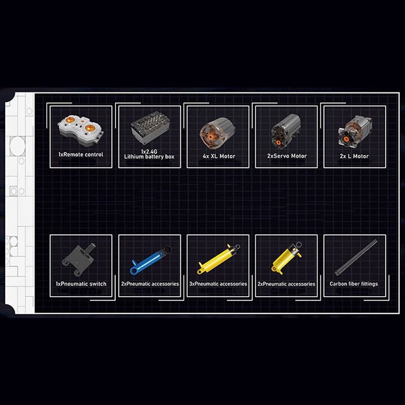 Pneumatic Articulated Dump Truck - Building Blocks Set | Power Brickz