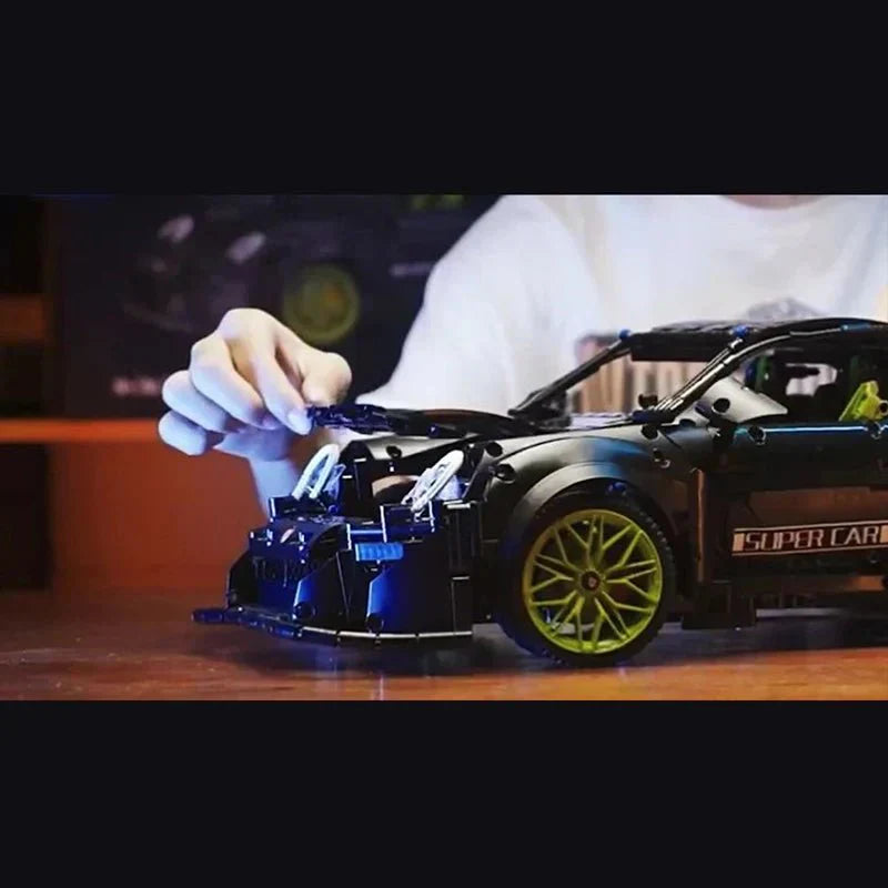 Cayman Sport Coupe - Building Blocks Set | Power Brickz