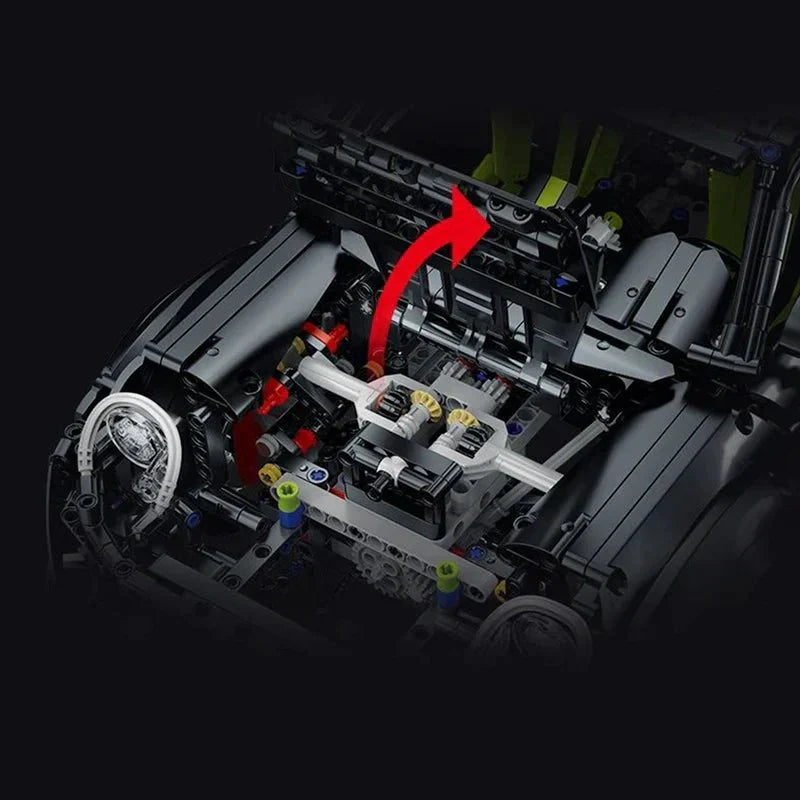 Cayman Sport Coupe - Building Blocks Set | Power Brickz