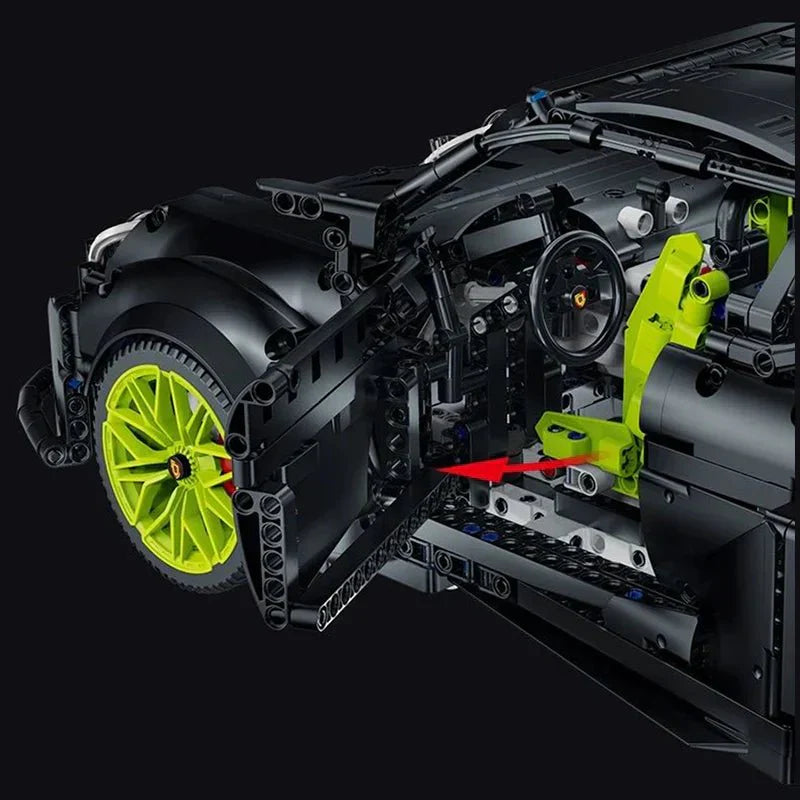 Cayman Sport Coupe - Building Blocks Set | Power Brickz