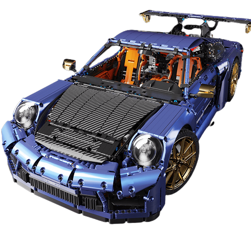 GT3RS Track-Focused - Building Blocks Set | Power Brickz