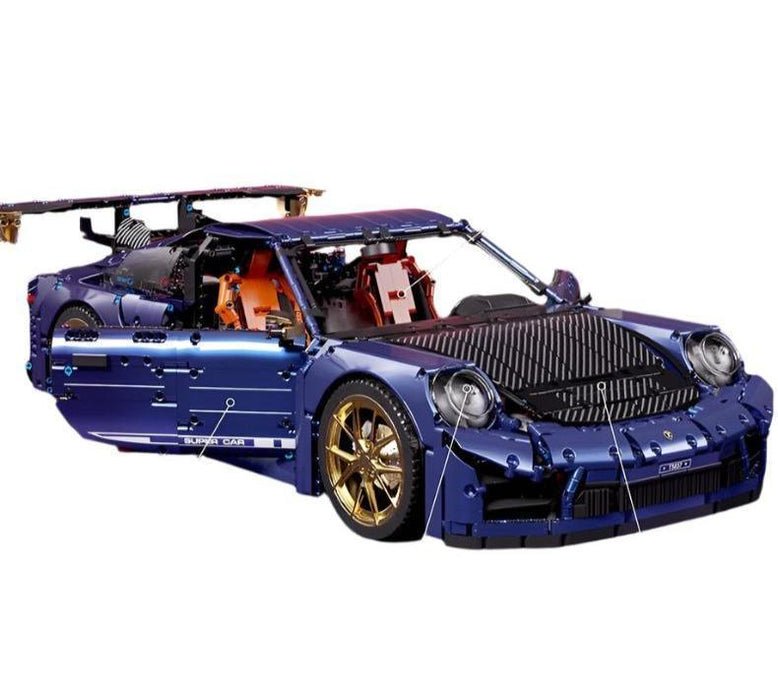 GT3RS Track-Focused - Building Blocks Set | Power Brickz