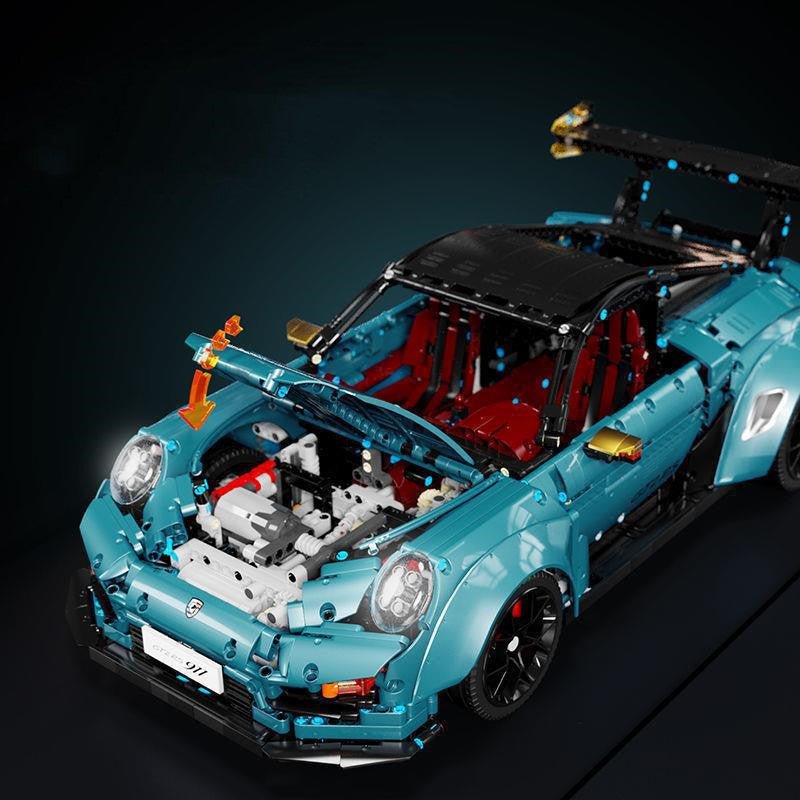 Twin-TurboGT2 Track Coupe - Building Blocks Set | Power Brickz