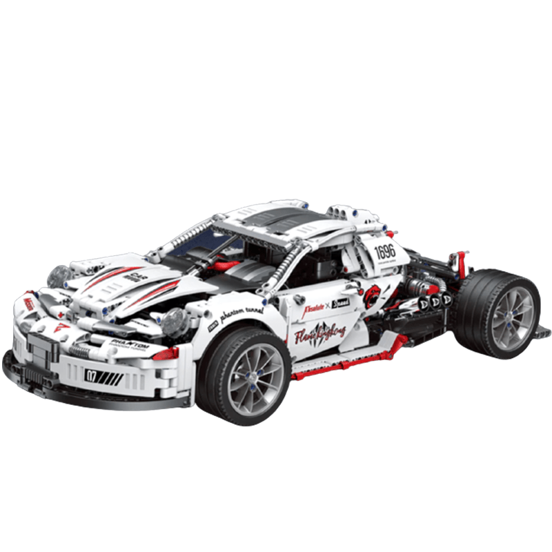 Widebody GT Dragster - Building Blocks Set | Power Brickz