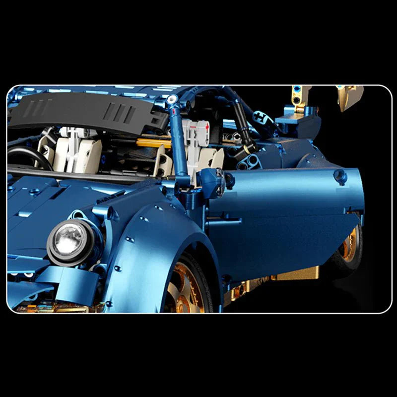 WidebodyRWB Blue - Building Blocks Set | Power Brickz