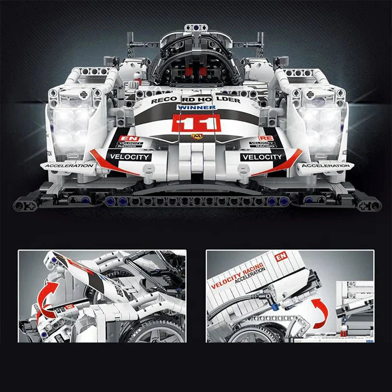 Le Mans Hybrid Prototype - Building Blocks Set | Power Brickz