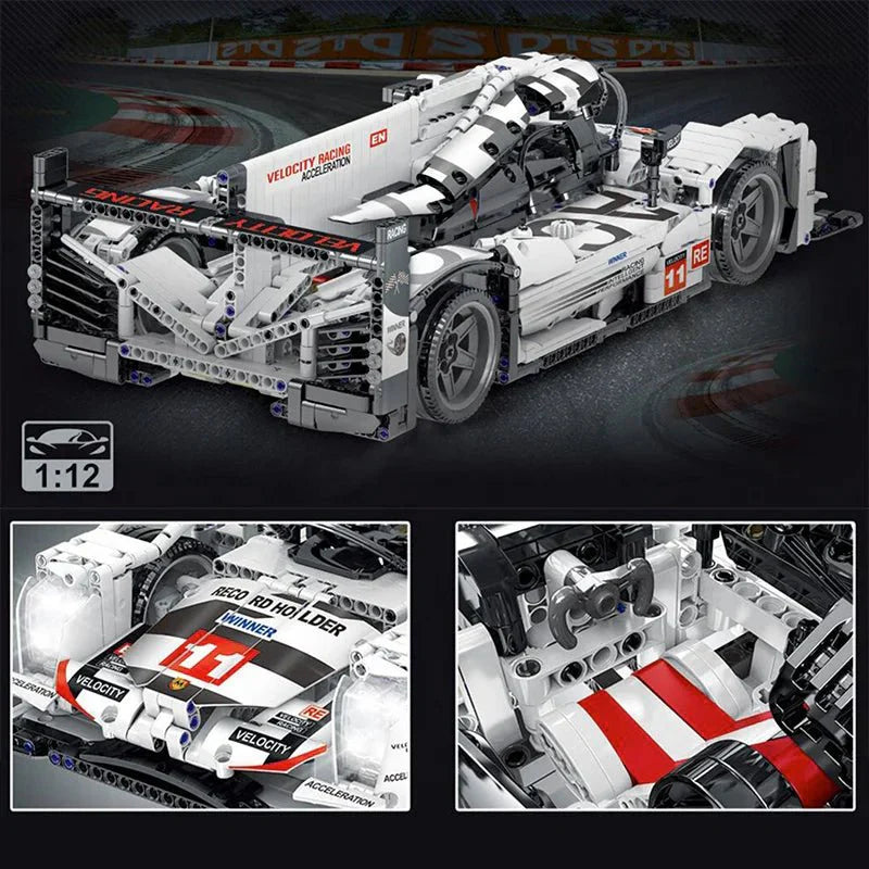Le Mans Hybrid Prototype - Building Blocks Set | Power Brickz