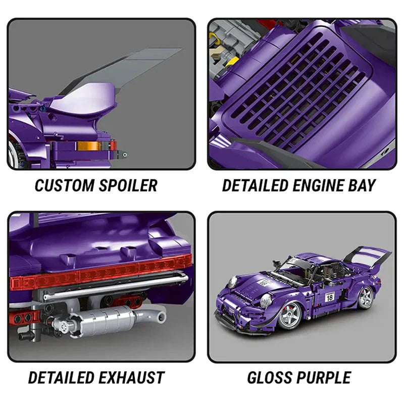 Widebody Air-CooledRotana - Building Blocks Set | Power Brickz