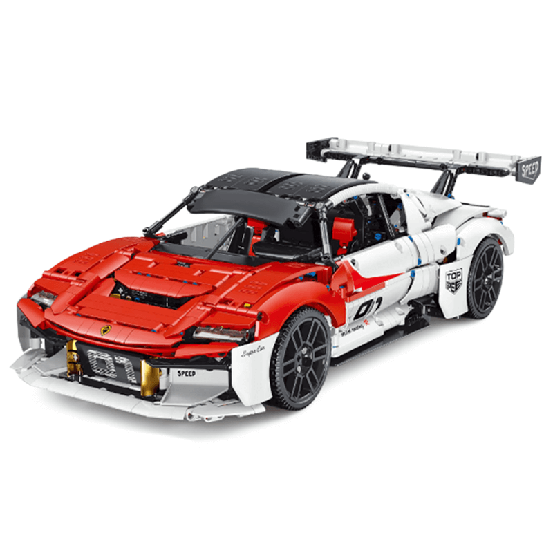 Electric GT Concept Racer - Building Blocks Set | Power Brickz