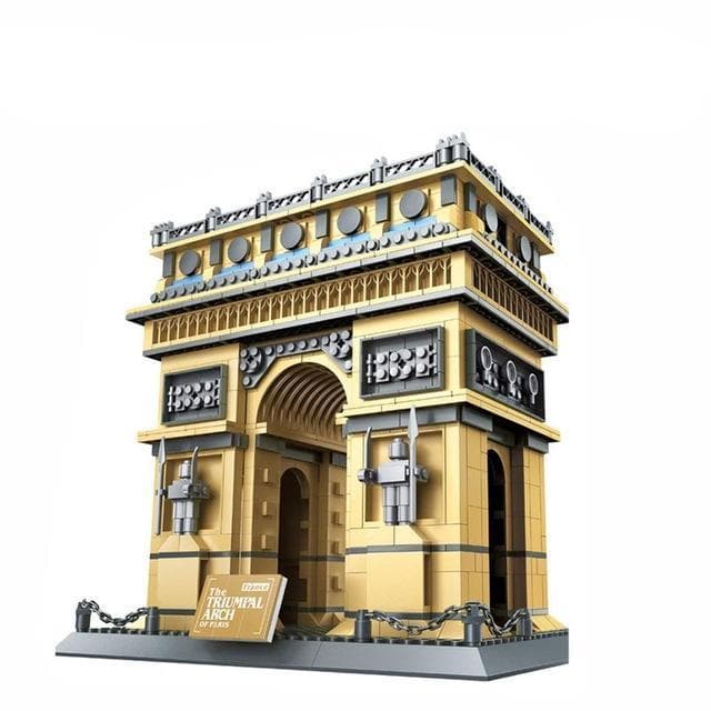 Arc de Triomphe Paris - Building Blocks Set | Power Brickz