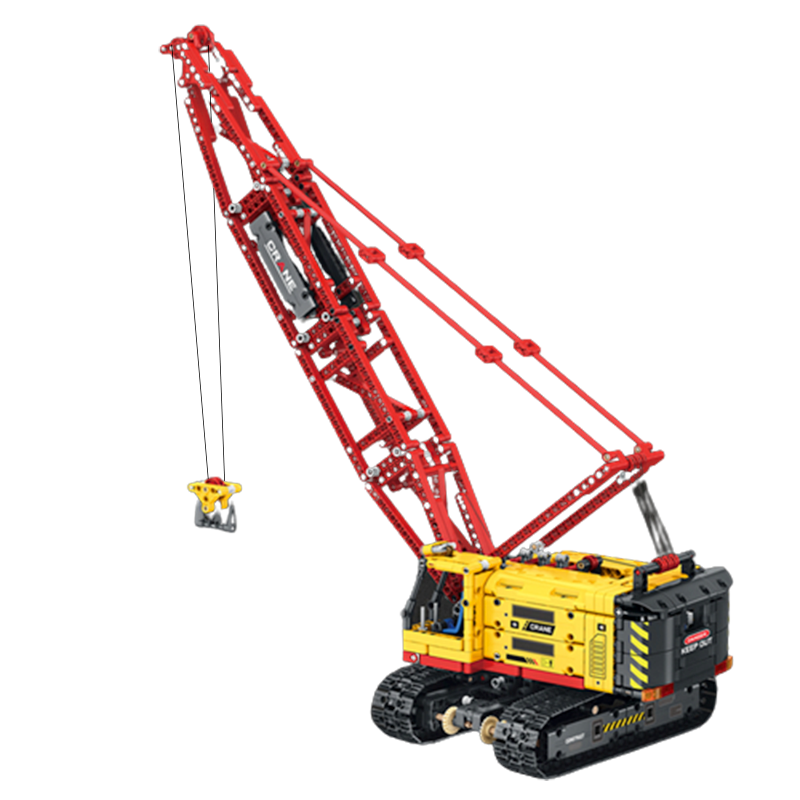 Dragline Excavator Remote Control - Building Blocks Set | Power Brickz