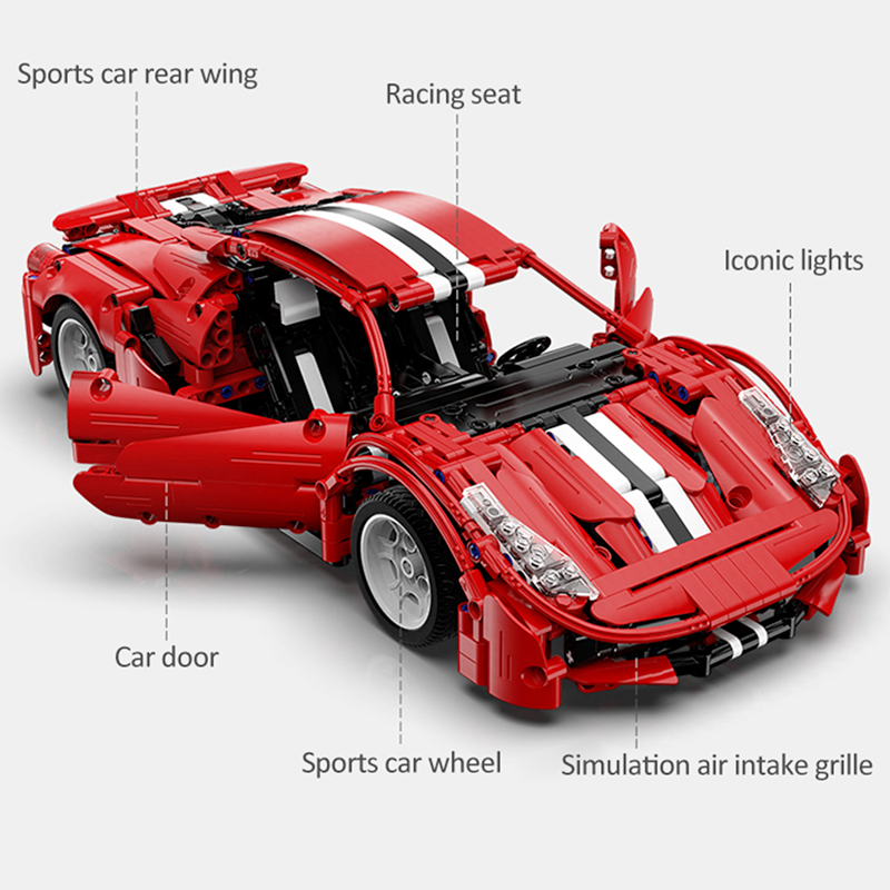 ItalianRemote Control - Building Blocks Set | Power Brickz