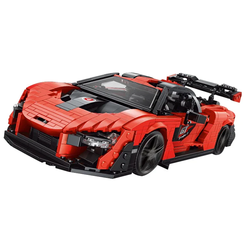 British Senna GTR Luxury Hypercar - Building Blocks Set | Power Brickz