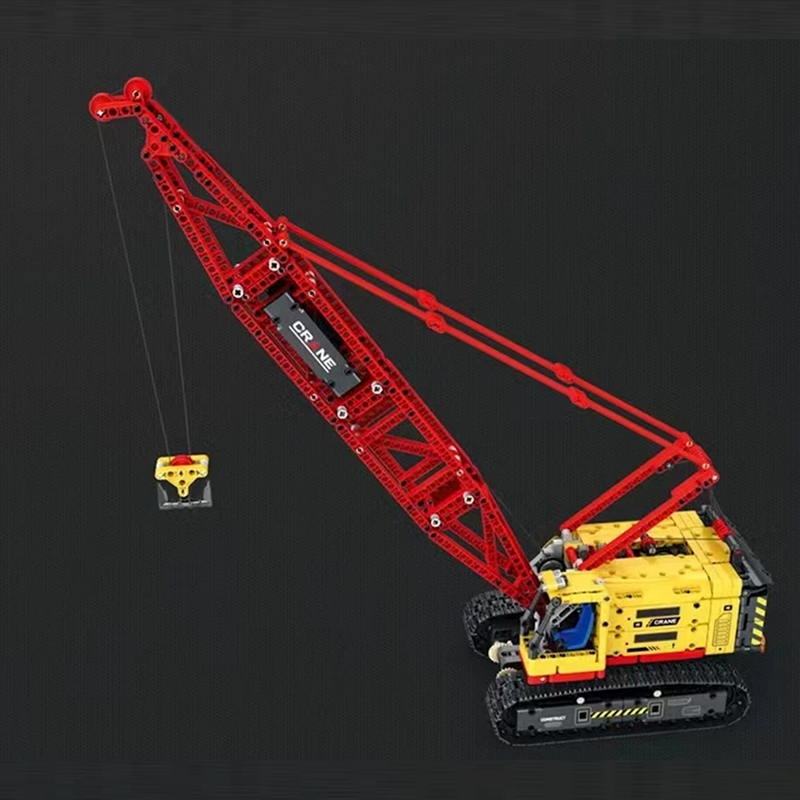Dragline Excavator Remote Control - Building Blocks Set | Power Brickz