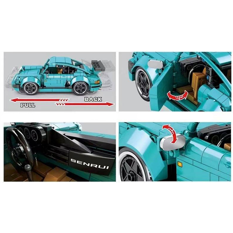 ElegantSport Coupe - Building Blocks Set | Power Brickz