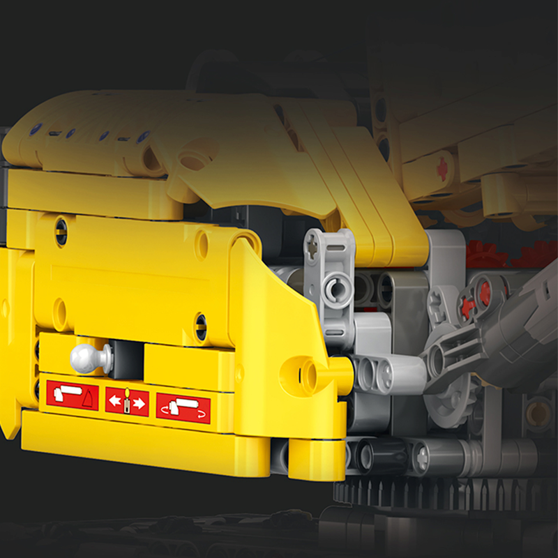 Crane Truck Remote Control - Building Blocks Set | Power Brickz
