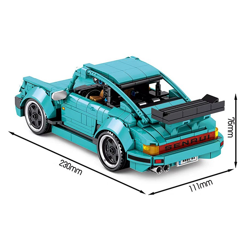 ElegantSport Coupe - Building Blocks Set | Power Brickz