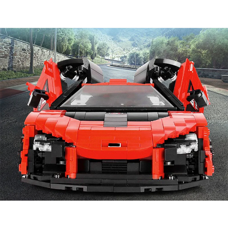 British Senna GTR Luxury Hypercar - Building Blocks Set | Power Brickz