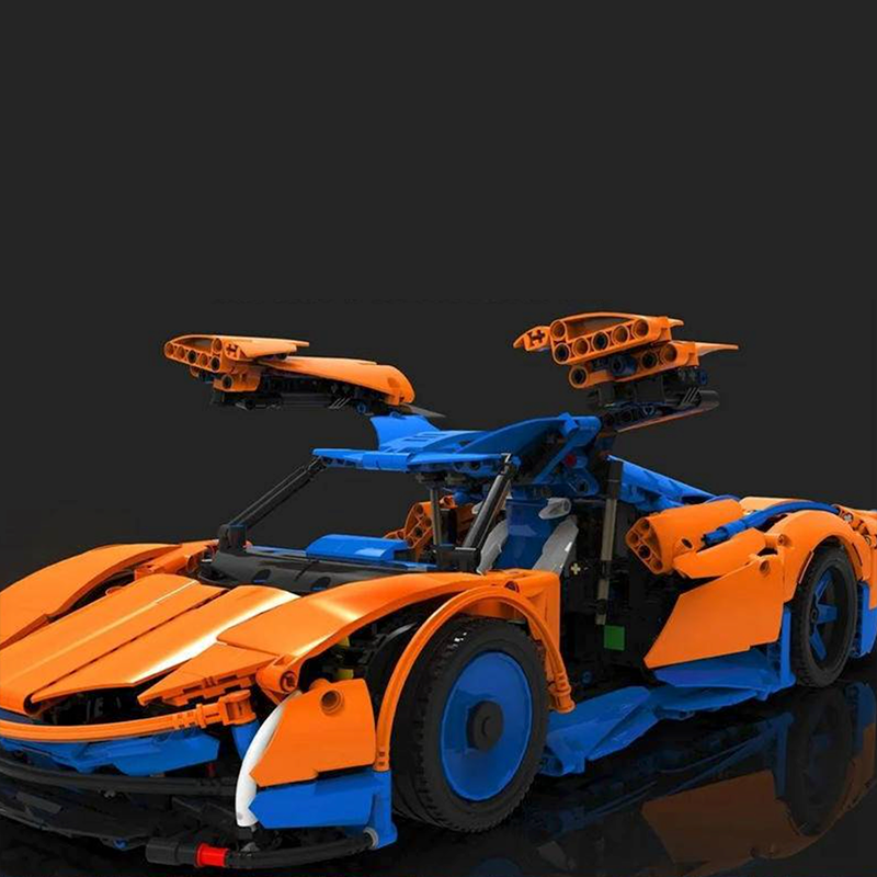 British Sabre Racer Remote Control - Building Blocks Set | Power Brickz