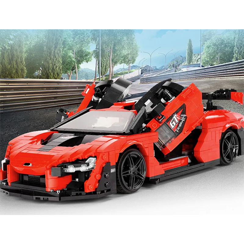 British Senna GTR Luxury Hypercar - Building Blocks Set | Power Brickz