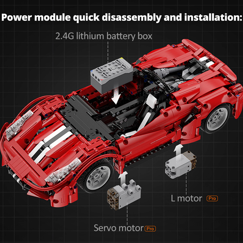 ItalianRemote Control - Building Blocks Set | Power Brickz