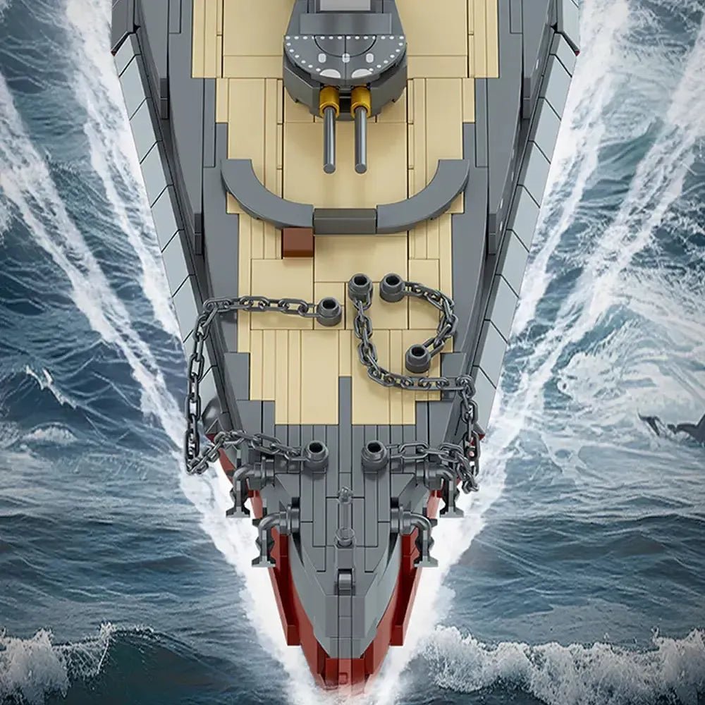 Queen Elizabeth Class Battleship Military | 2277pcs - Power Brickz