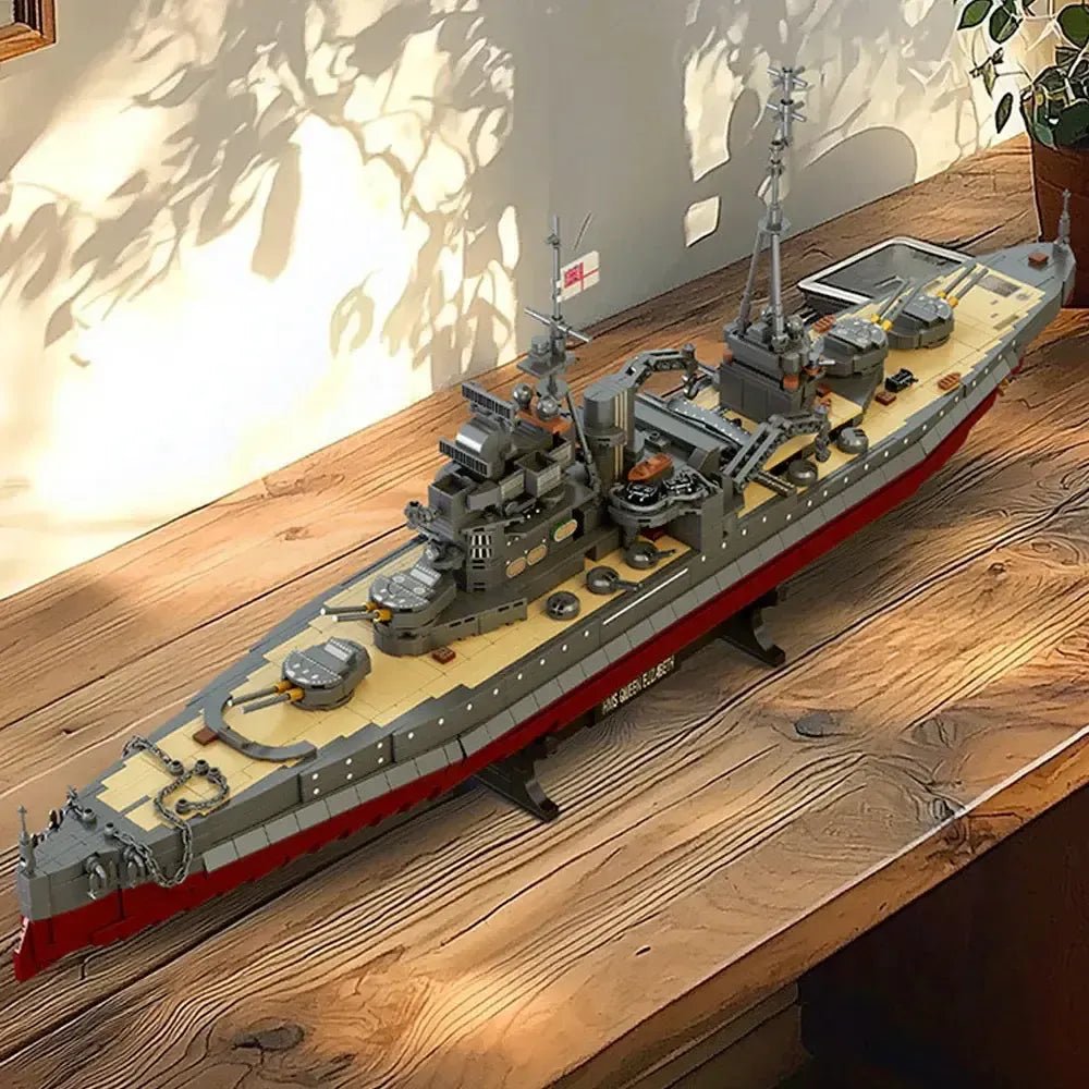 Queen Elizabeth Class Battleship Military | 2277pcs - Power Brickz