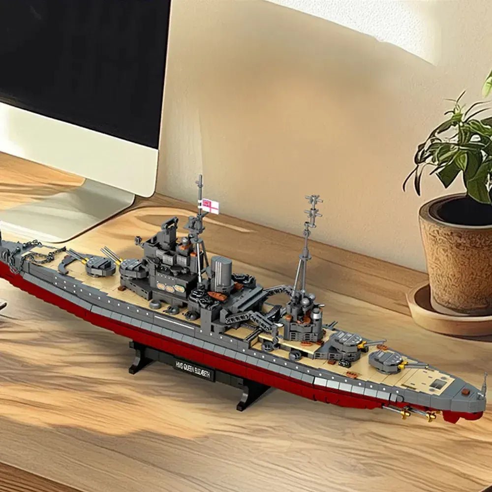Queen Elizabeth Class Battleship Military | 2277pcs - Power Brickz