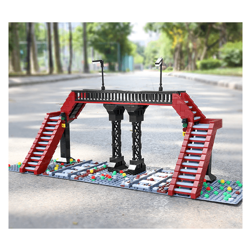 Railway Crossing - Building Set | Power Brickz
