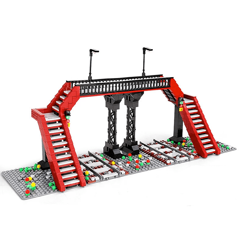 Railway Crossing - Building Set | Power Brickz