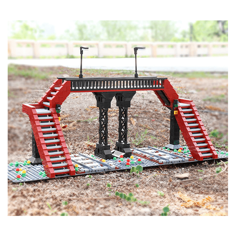 Railway Crossing - Building Set | Power Brickz