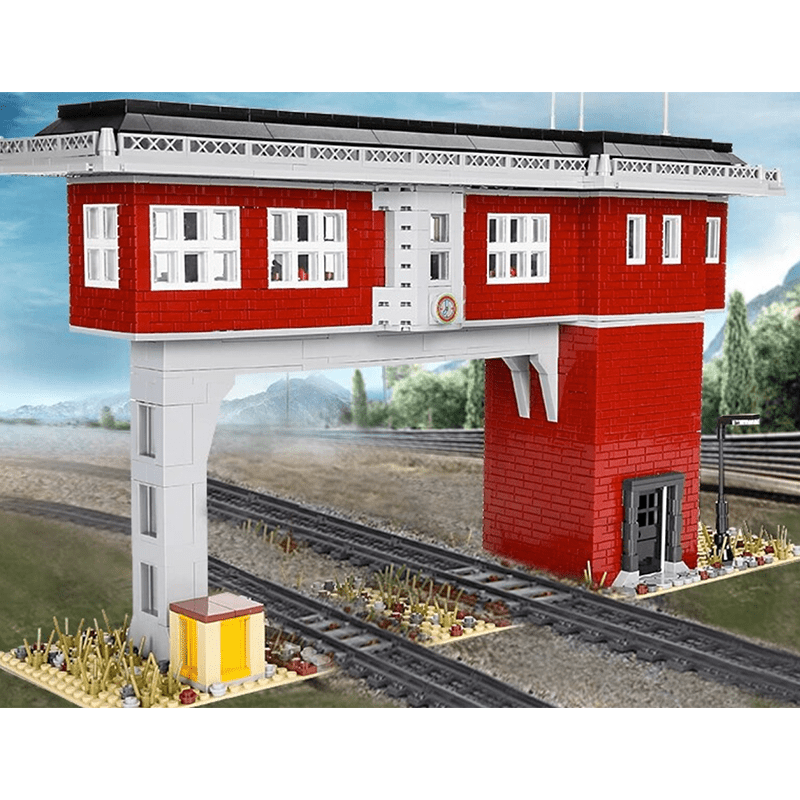 Railway Signal Station - Building Set | Power Brickz