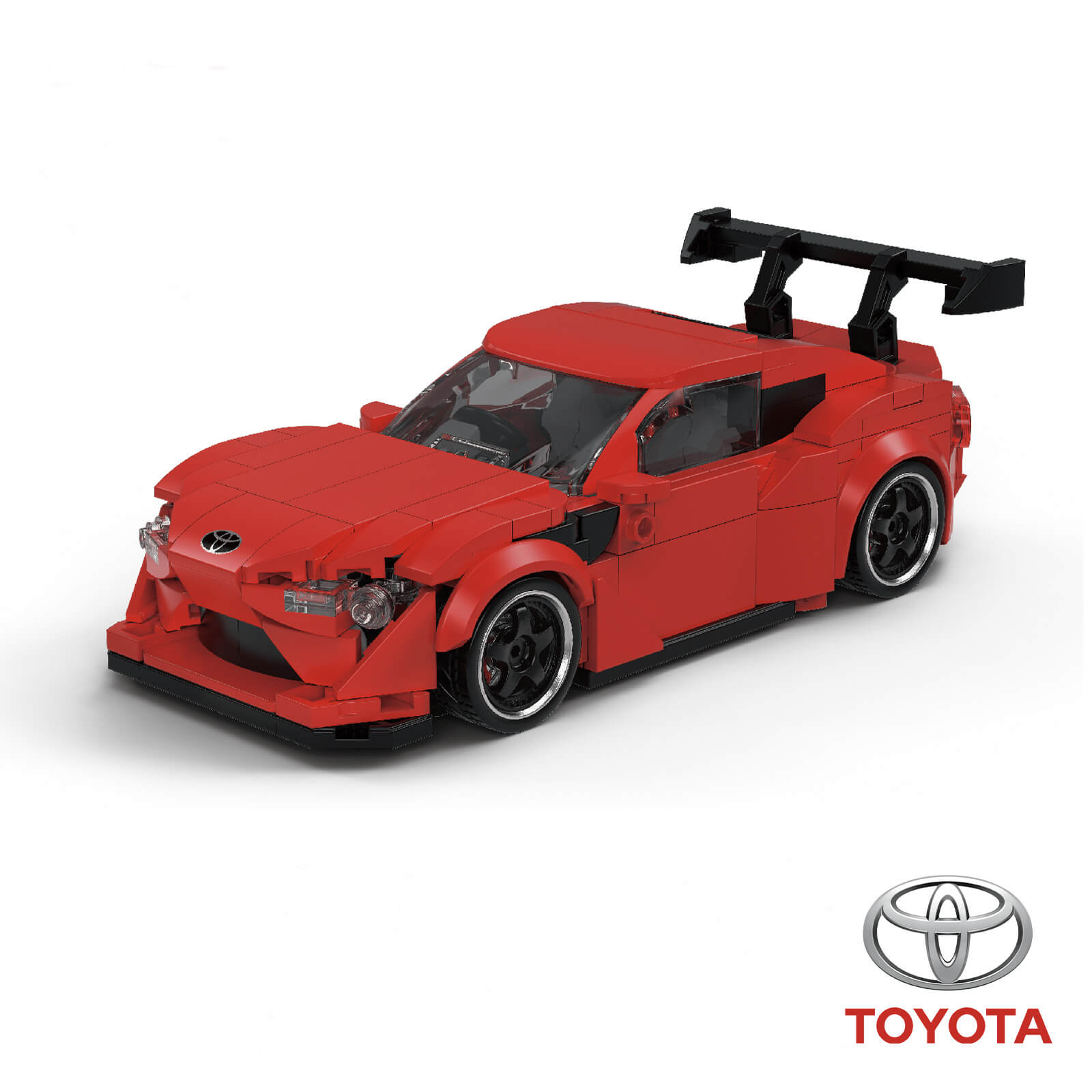 Street Toyota GT - Building Blocks Set | Power Brickz