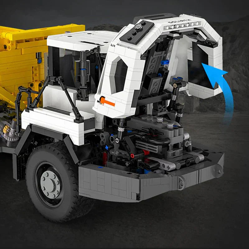 RC Articulated Dump Truck - Building Blocks Set | Power Brickz