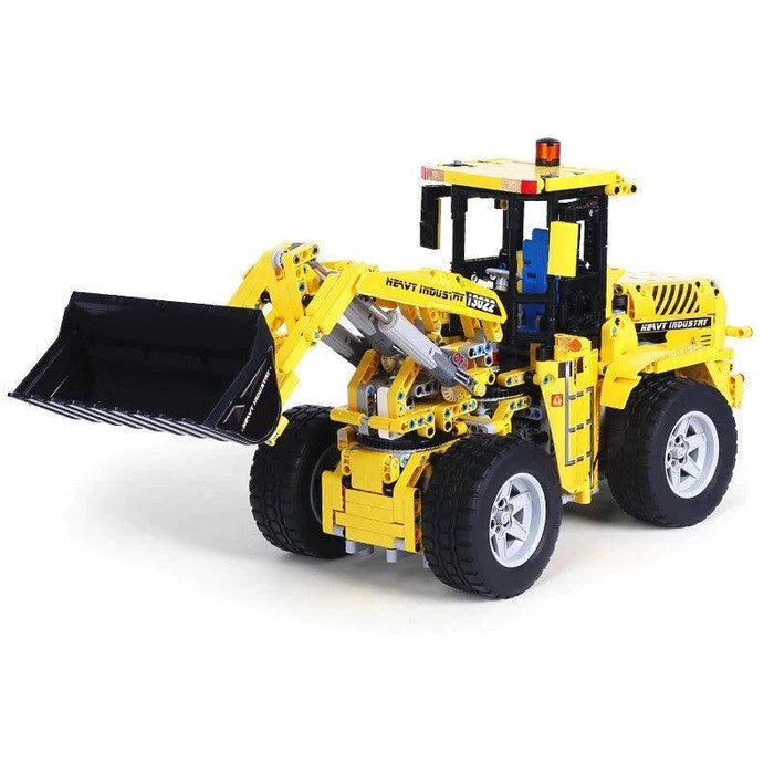 RC Heavy-Duty Bulldozer - Building Set | Power Brickz