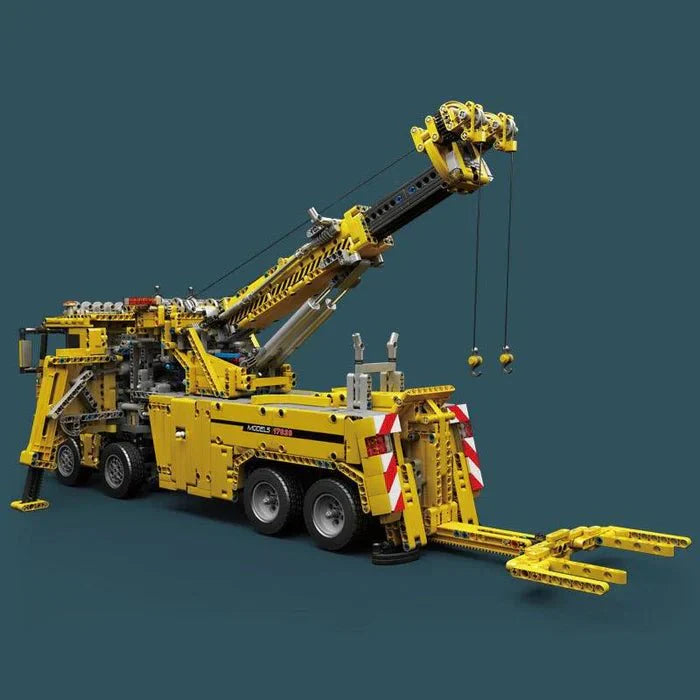 RC Rescue Utility Truck - Building Blocks Set | Power Brickz