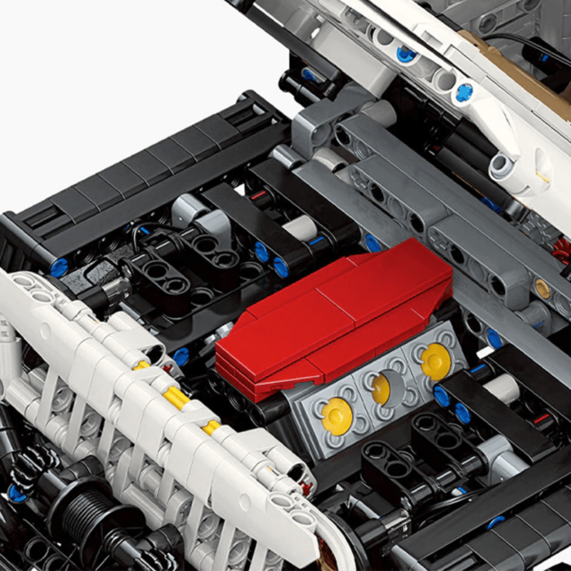 RC 6x6 Trail Truck - Building Blocks Set | Power Brickz